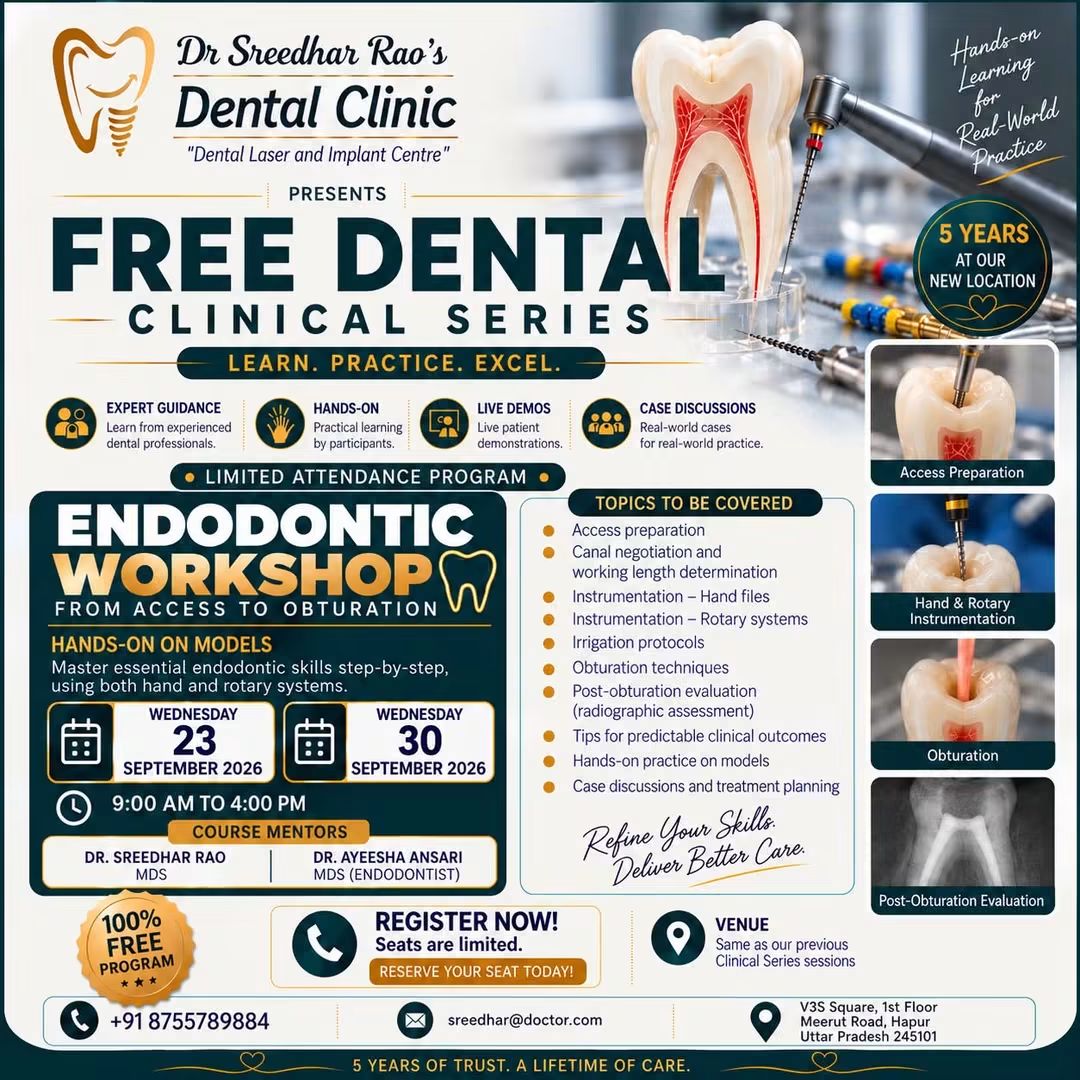 Endodontic Workshop — From Access to Obturation (Free Dental Clinical Series)