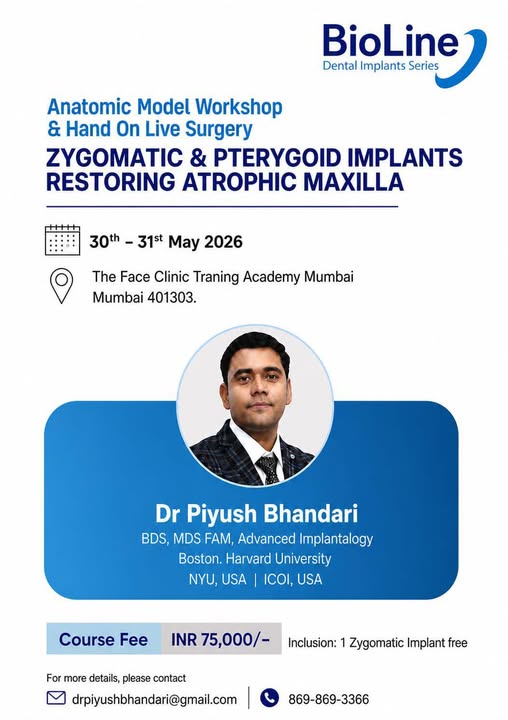 Zygomatic & Pterygoid Implants — Restoring Atrophic Maxilla