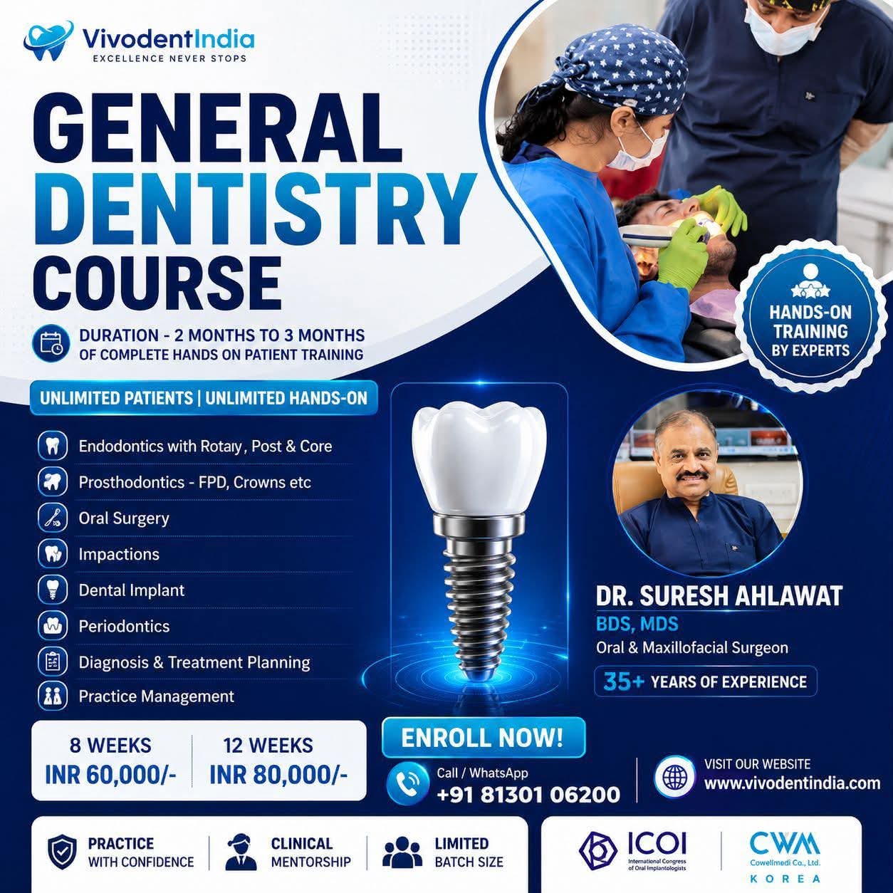 General Dentistry Course — Vivodent India