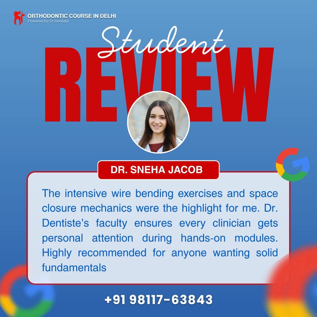 Hands-On Orthodontic Mentorship — Wire Bending & Space Closure Mechanics