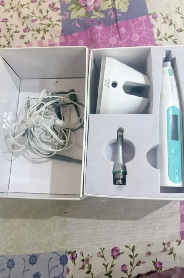 Endodontic kit — cordless endomotor with apex locator, low-speed handpiece set & rubber dam kit