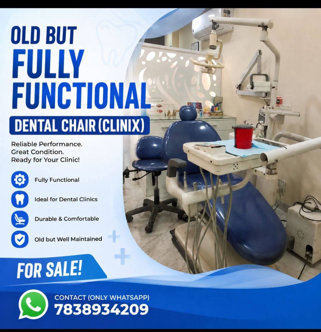 Dental chair (Clinix) - old but fully functional