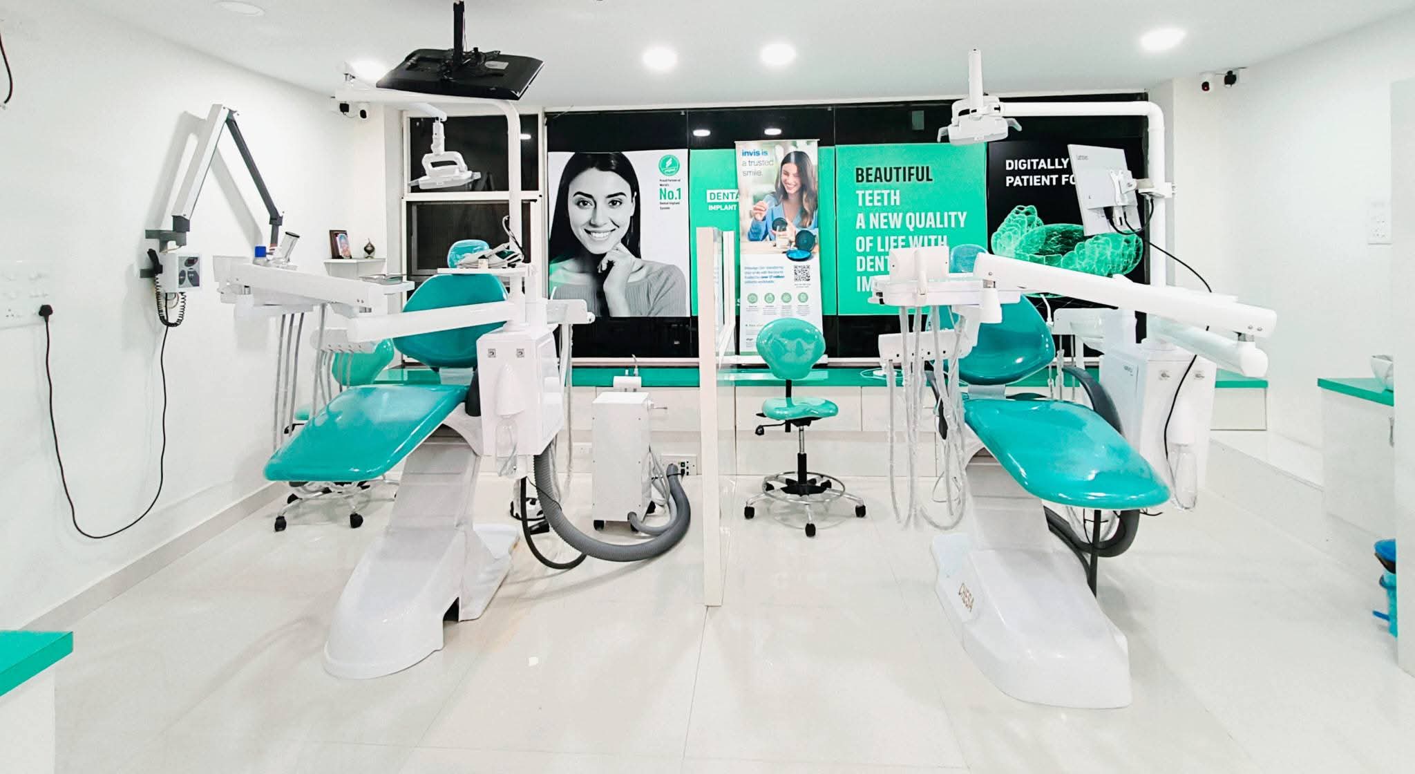 Running dental clinic for sale — Miyapur, Hyderabad (2 chairs, digital X-ray & intraoral scanner)