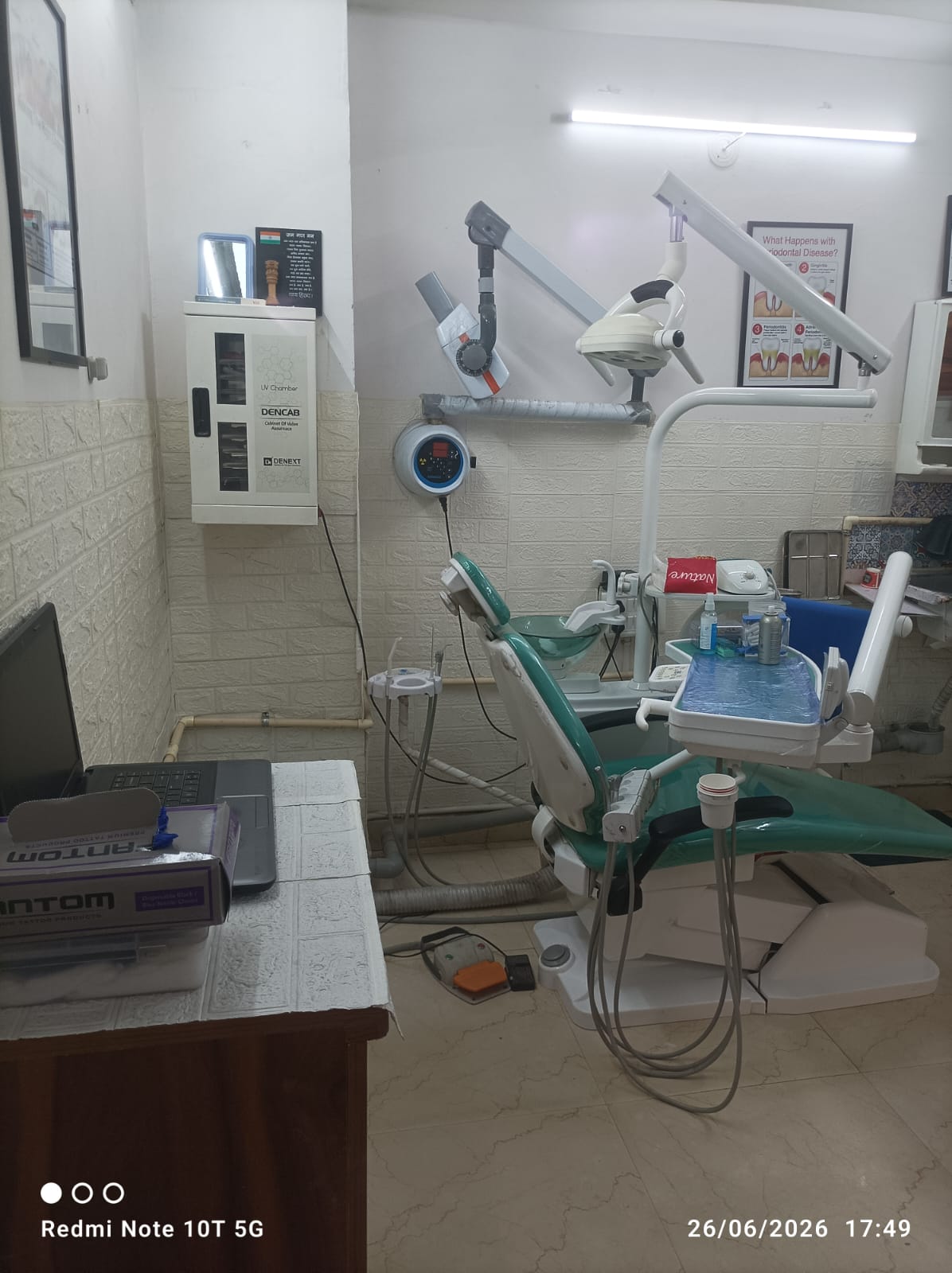 Running dental clinic for sale — 3-year-old practice, Delhi